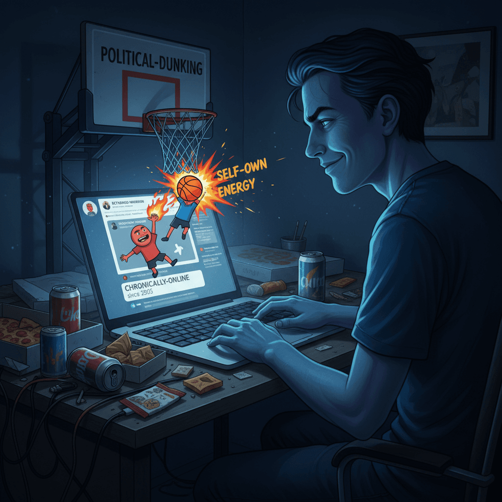 Christian lady thinks she cooked but just roasted herself instead