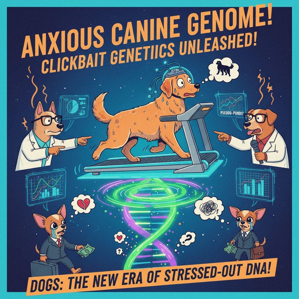 dogs have anxiety genes now i guess