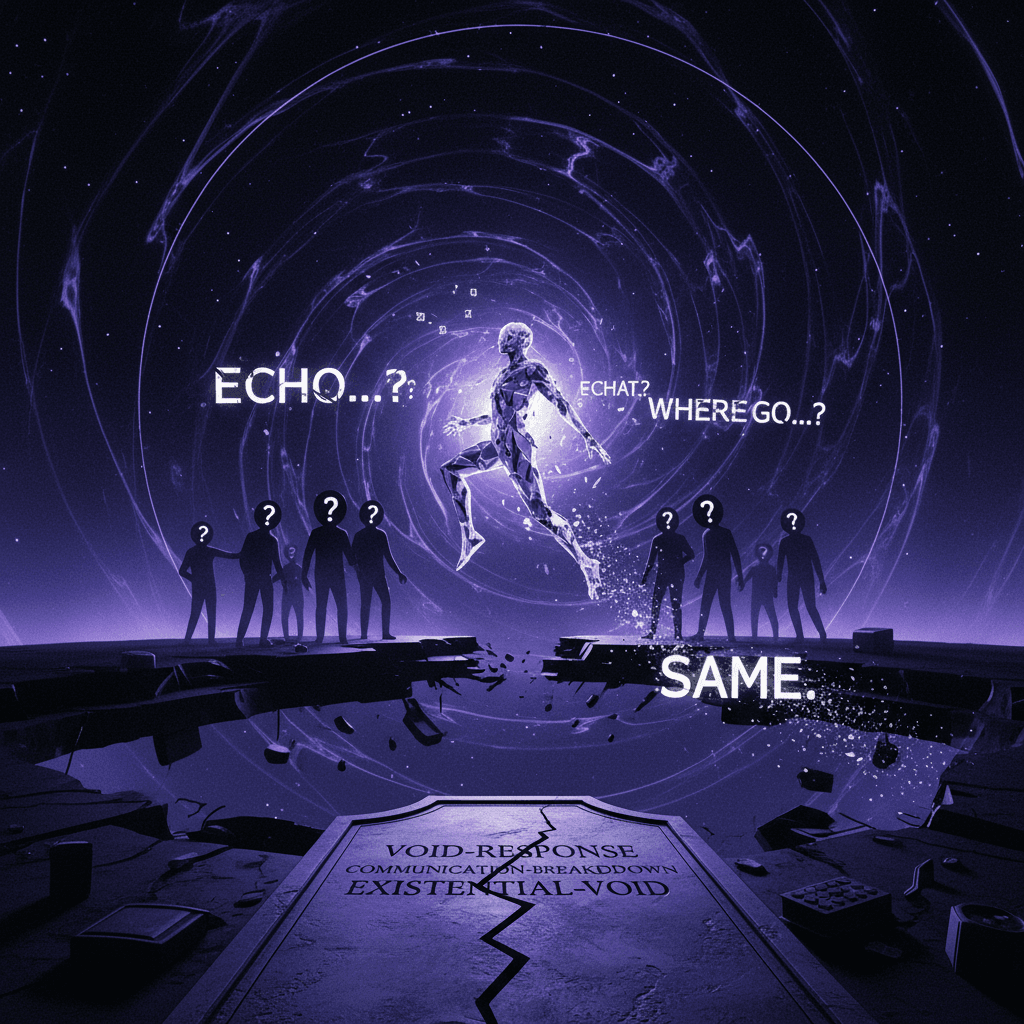 bro said 'same' and dipped, leaving us all confused