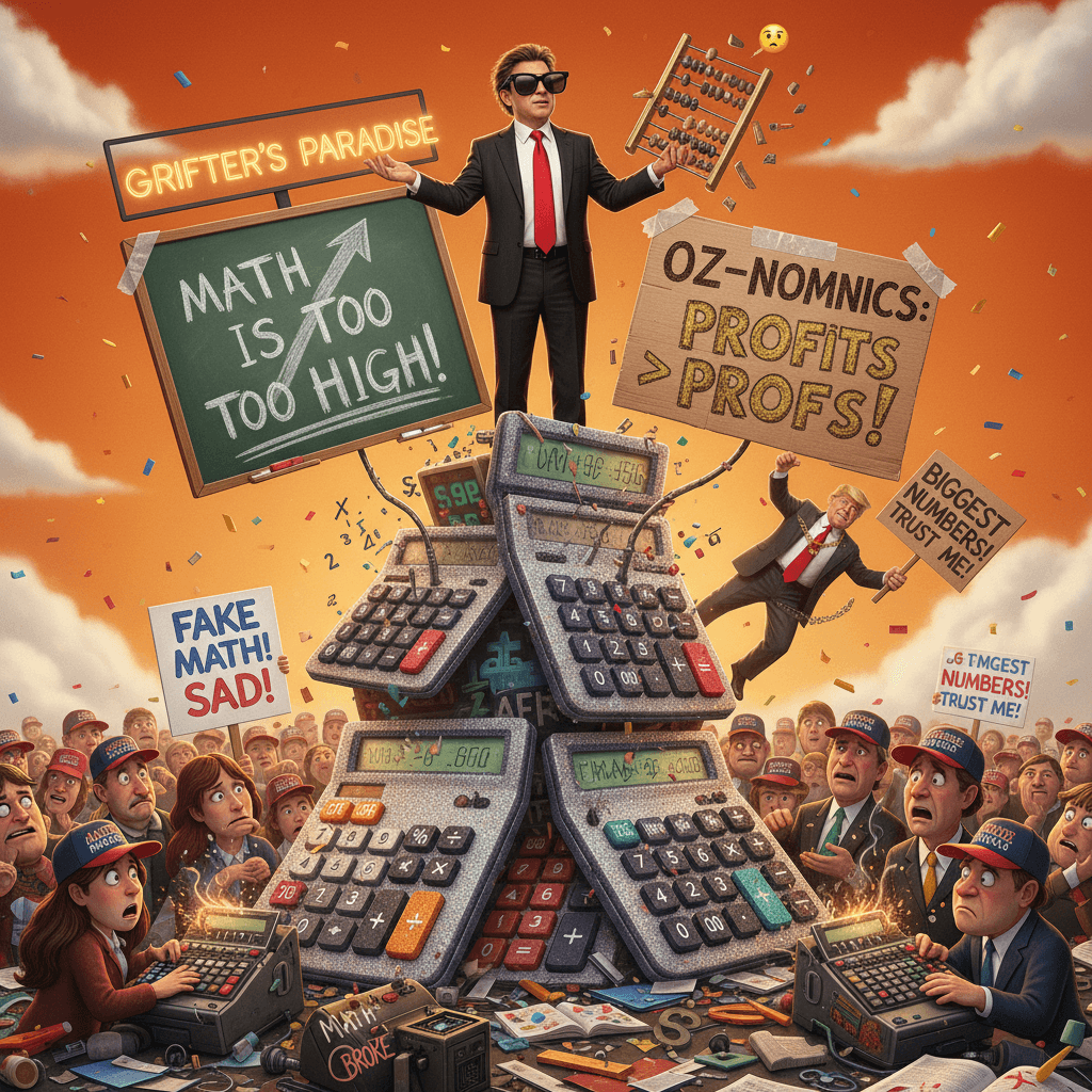 Dr. Oz discovers math is 'too high to calculate'