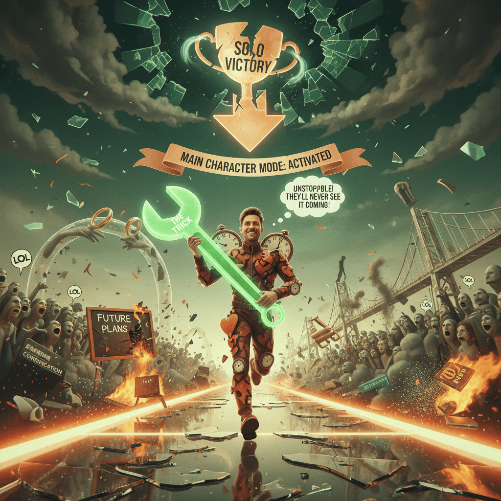 Speedrunning relationship destruction with one weird trick