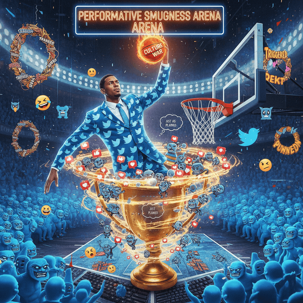 Dunking on culture war trolls by being smug about dunking on culture war trolls