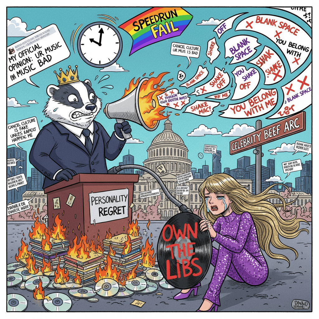 WH insults pop star via her own lyrics, immediately regrets having a personality