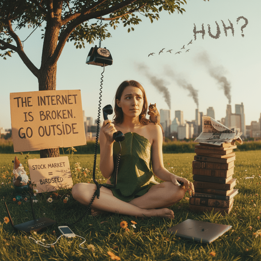 Naked productivity advice from someone very confused about current events