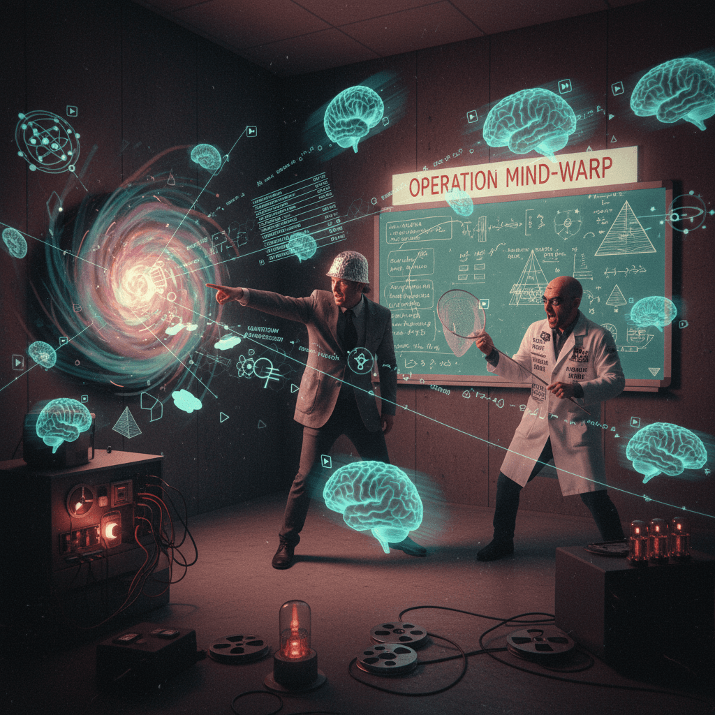 CIA discovered minds are non-local (and also holograms, apparently)