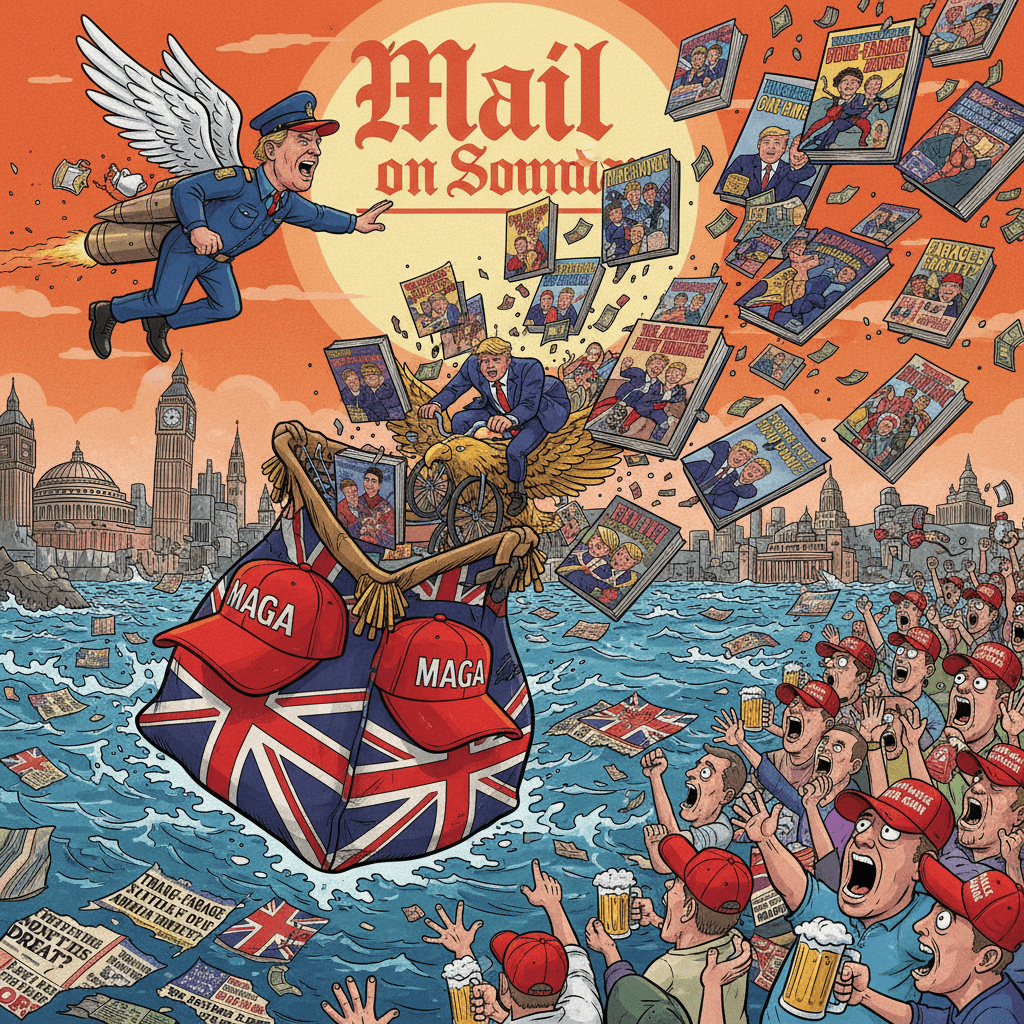 Trump-Farage 2027 fanfiction drops via Mail on Sunday