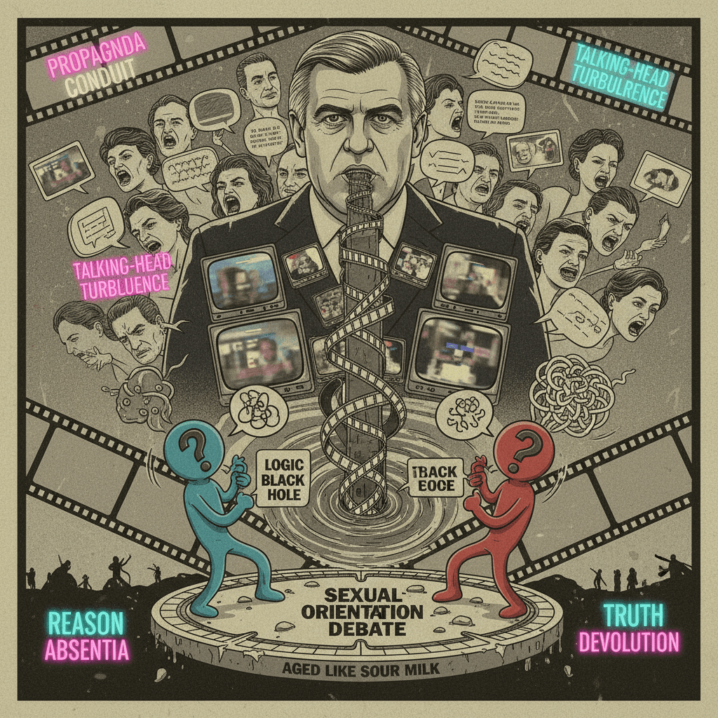 Tucker explains homosexuality via pornography; logic not included