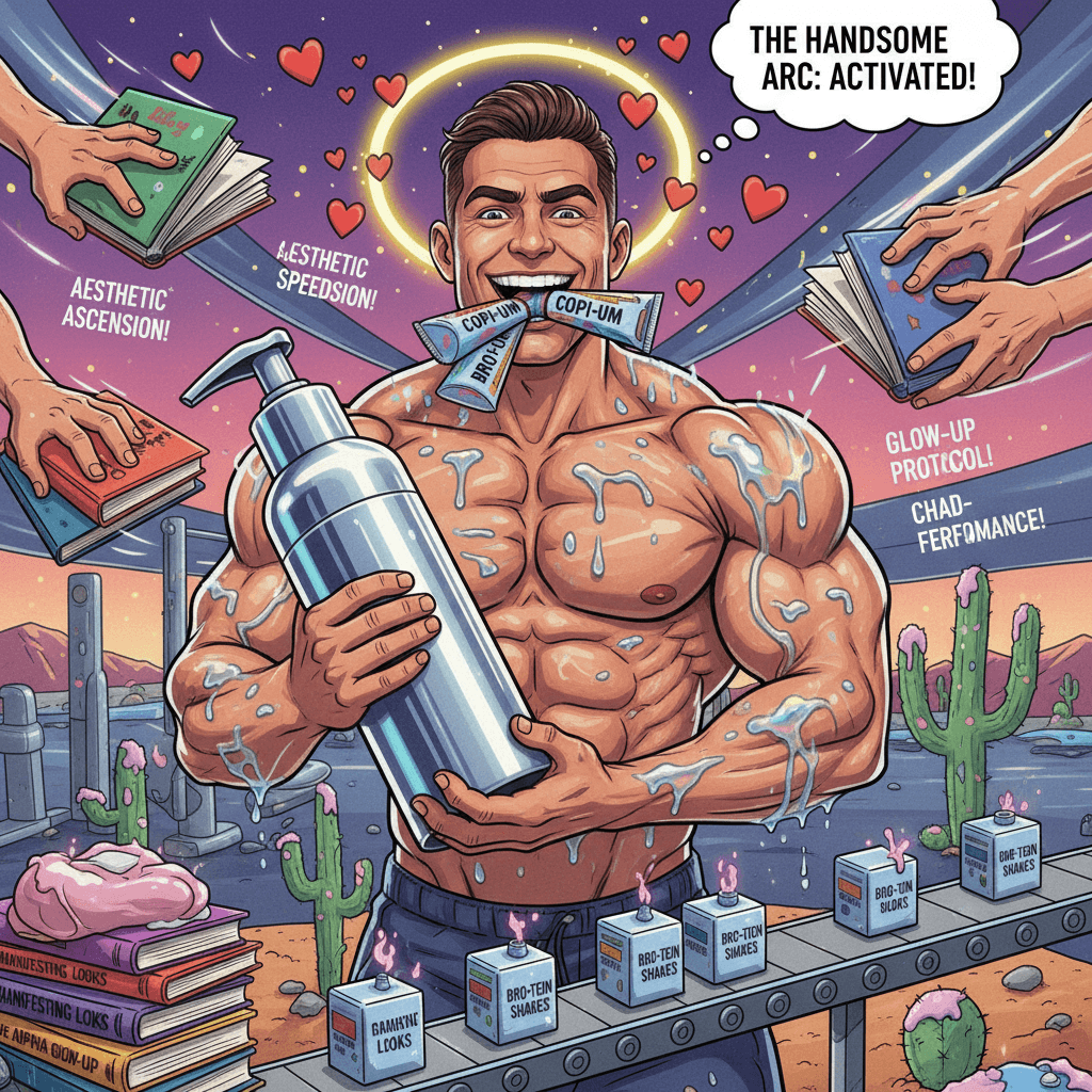 just moisturize bro, people will think ur hot