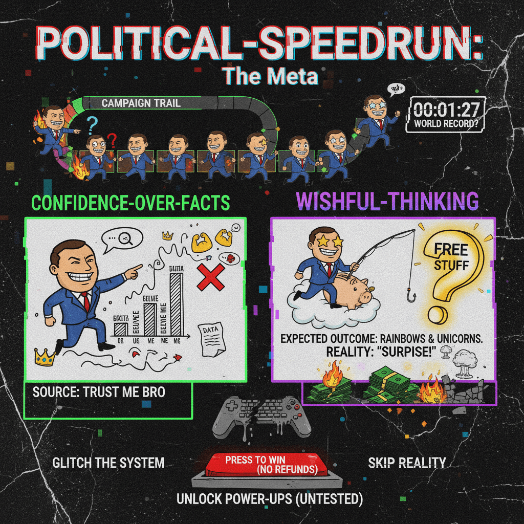 Confident prediction with zero legal basis