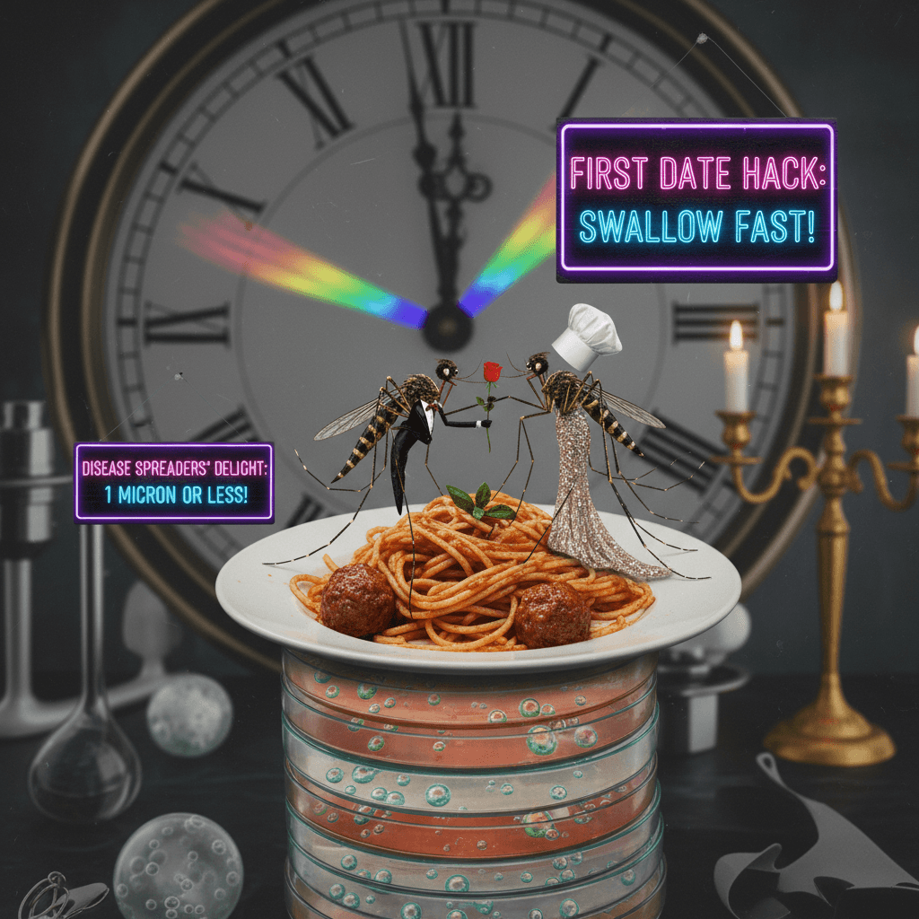 pivot from deadly disease to fine dining faster than mosquito reflexes