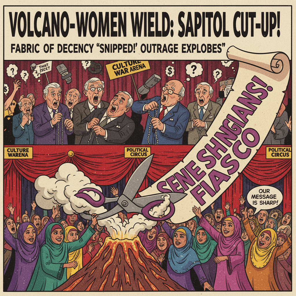 Muslim women erupt: Senate stunt sparks cutting message (very original headline energy)