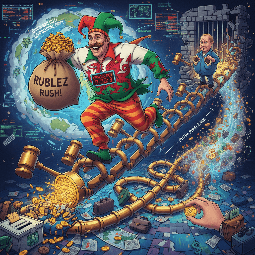 Welsh grifter speedruns prison sentence for Putin's pocket change