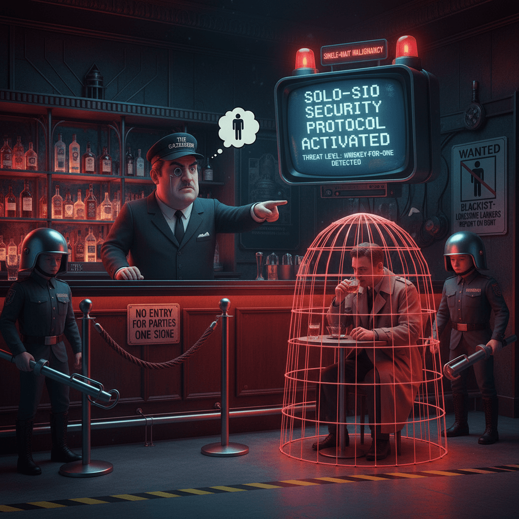 bar owner invents new security threat: people drinking alone