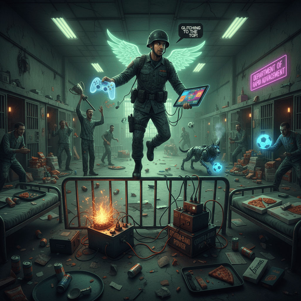 Guard caught speedrunning his career with illicit FIFA session