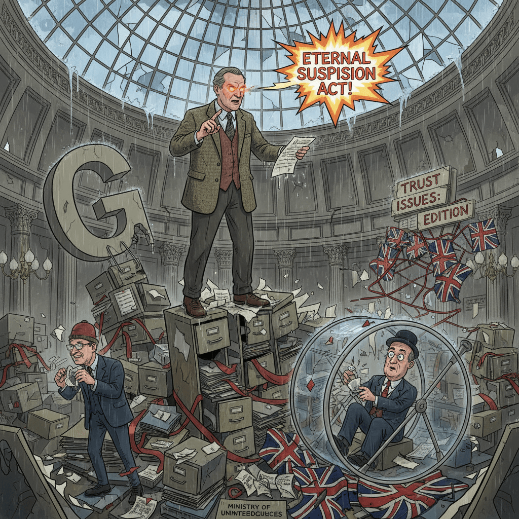 grieving father discovers government incompetence, vows eternal distrust