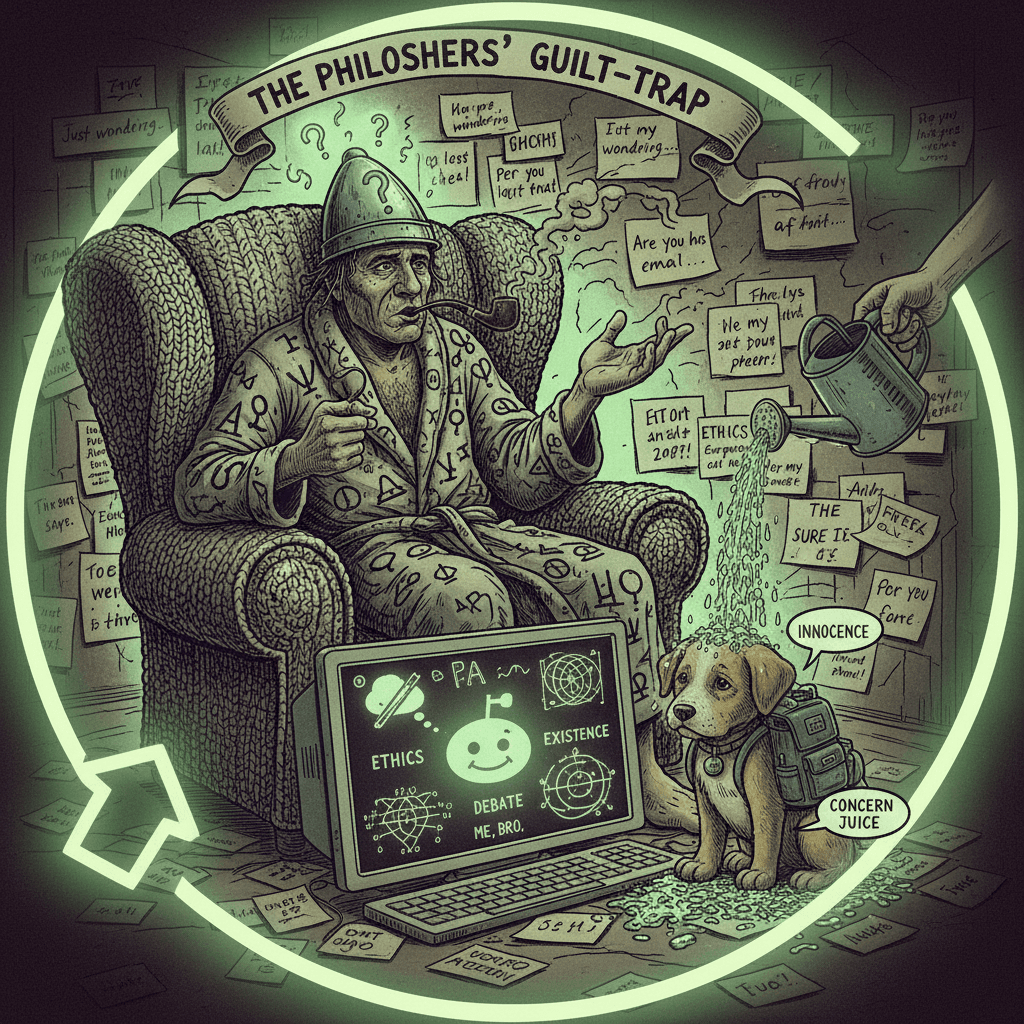 moral grandstanding disguised as sincere questioning