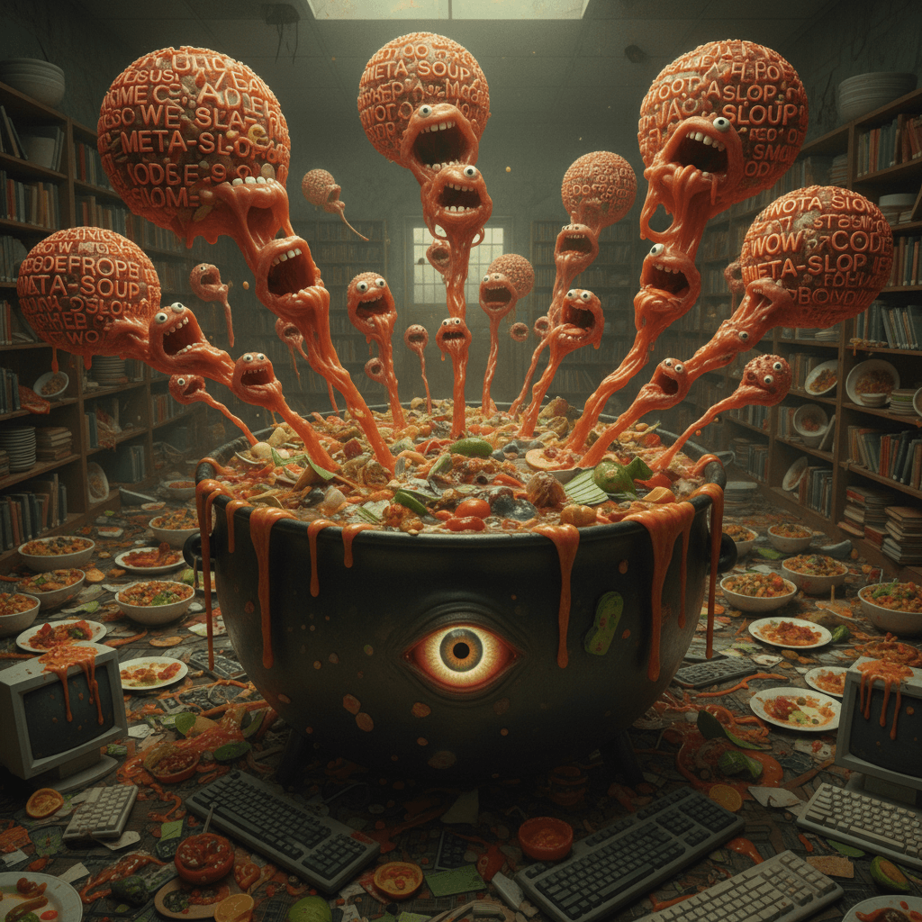 slop commenting on slop, very meta, much wow