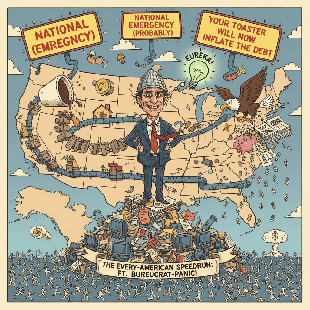 former fed discovers one weird trick: make everything affect 330M people