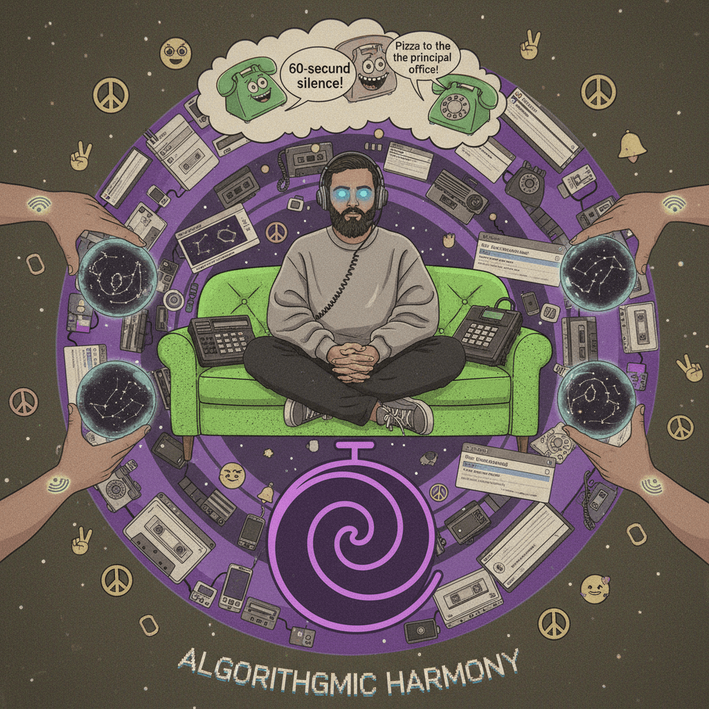 guy thinks about prank calls, universe agrees, calls it synchronicity