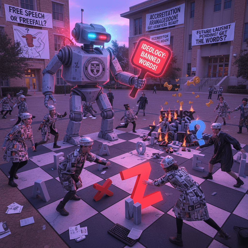 Texas Tech plays 4D chess with accreditation by banning words