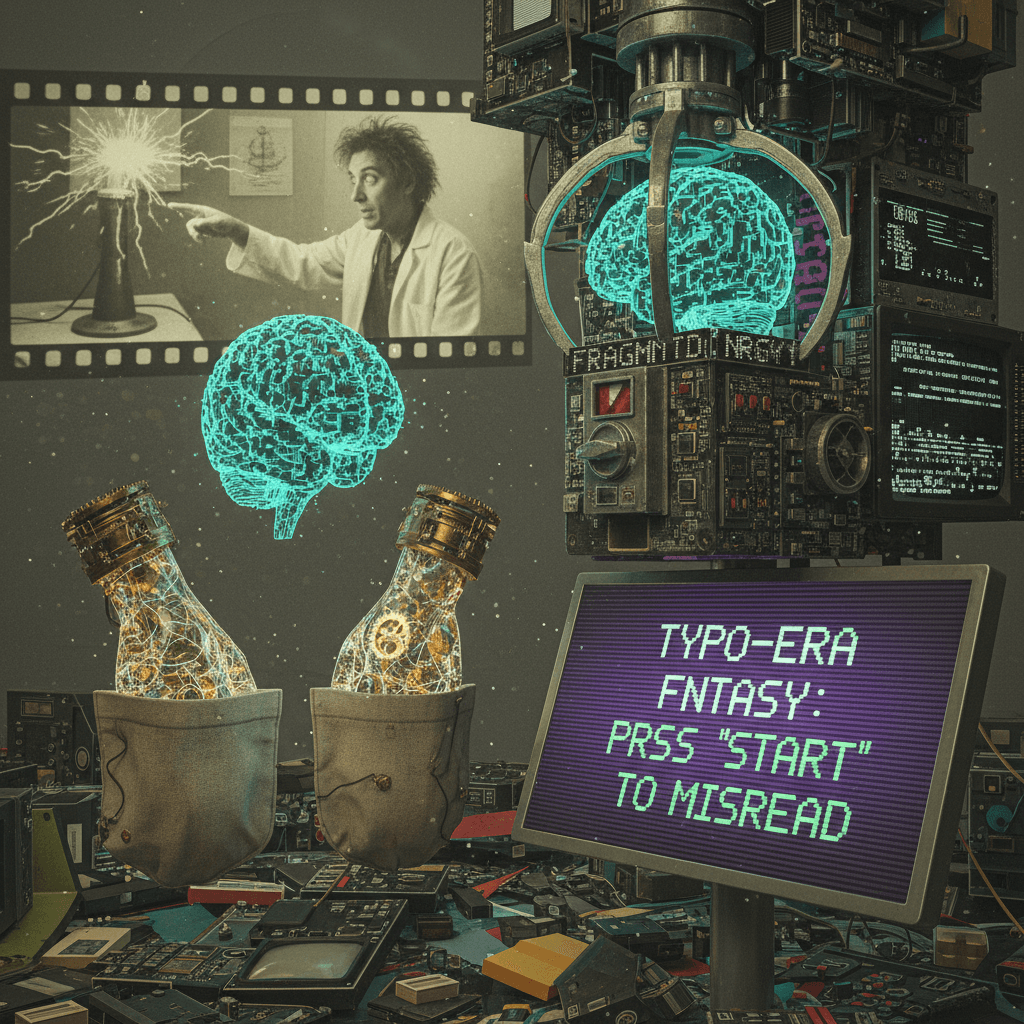 hands in pockets, brain in the claw machine