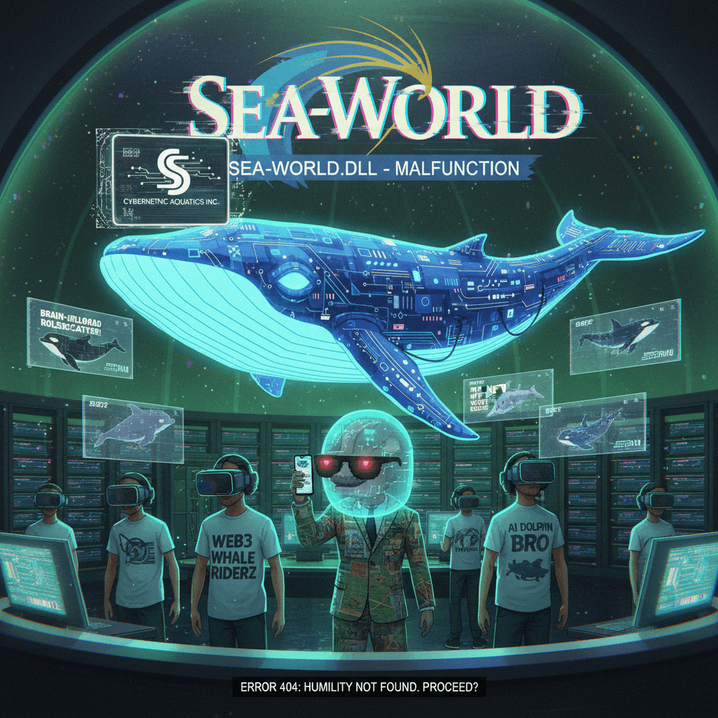 SeaWorld achieves consciousness, nobody asked for this timeline