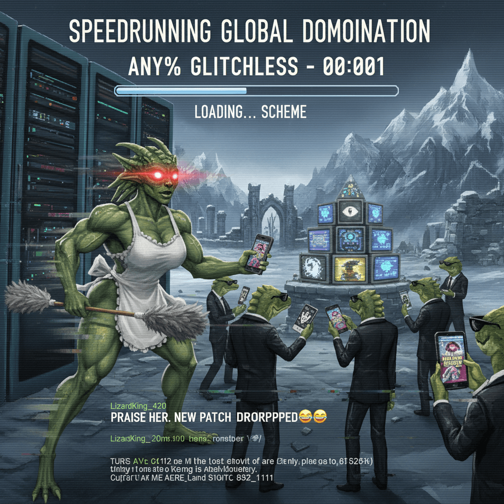 lusty argonian maid meets new world order speedrun