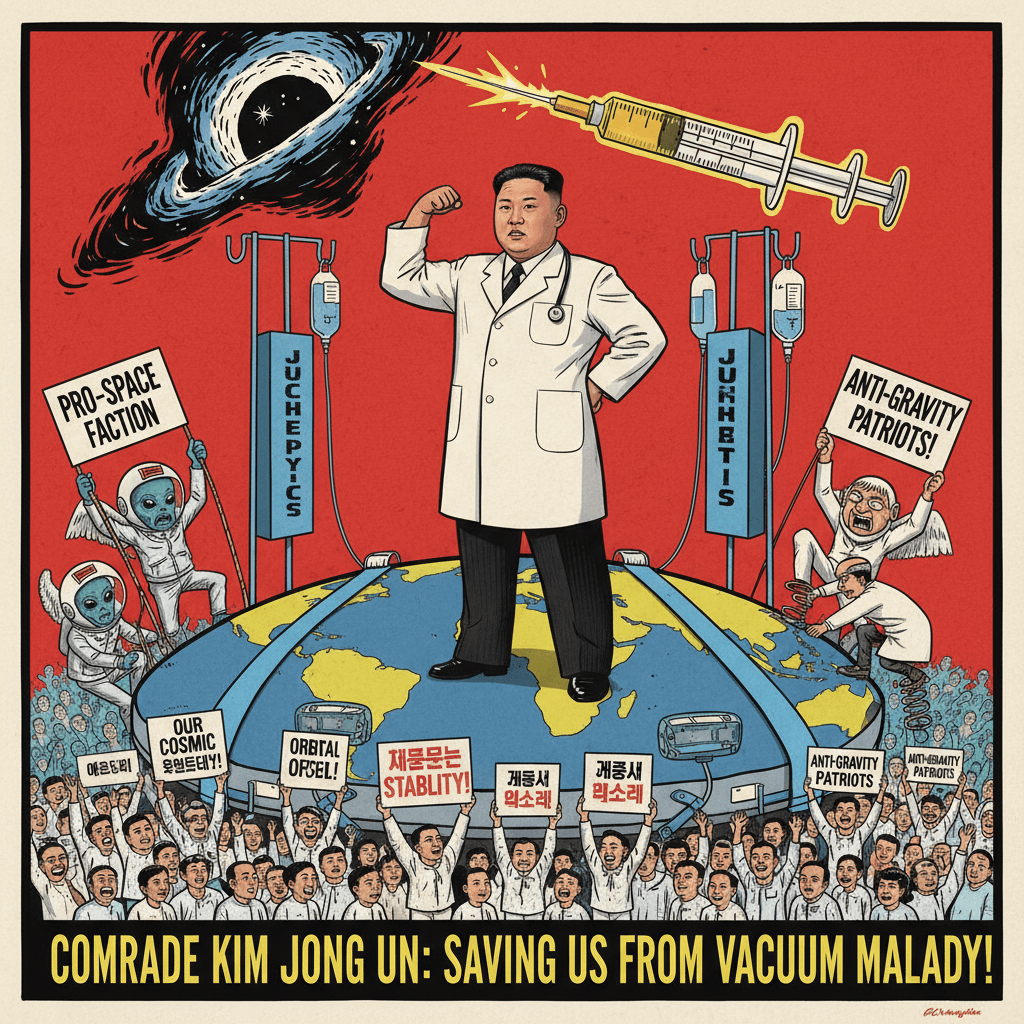 Kim Jong Un stops Earth from flying into space via hospital directives