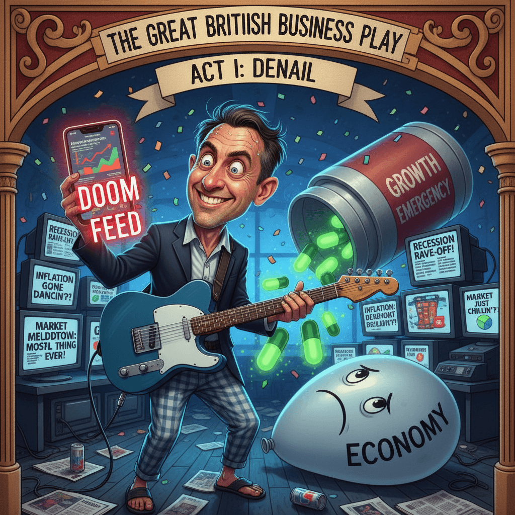 Business Secretary discovers economy isn't vibing, very normal