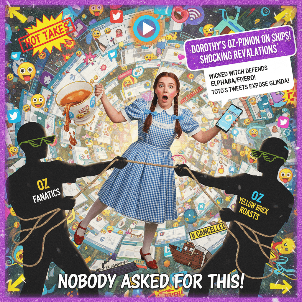 Dorothy gets dragged into fandom discourse, nobody asked