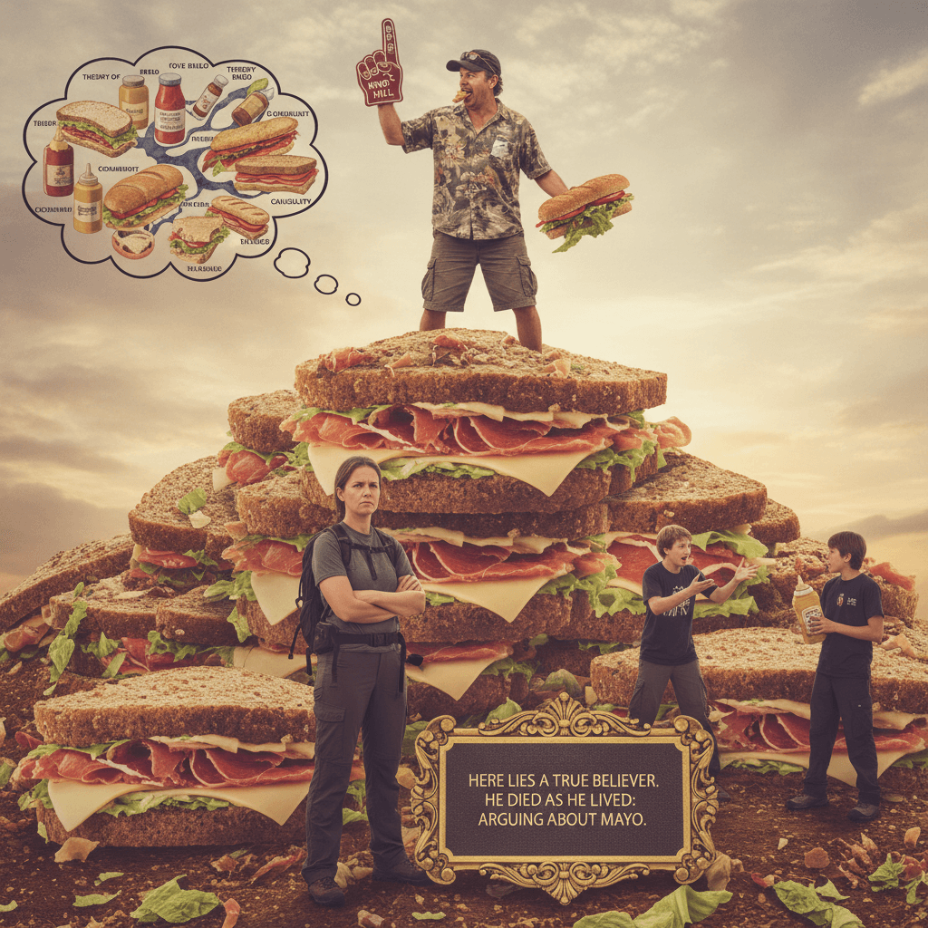 man dies on sandwich hill, daughter never recovers