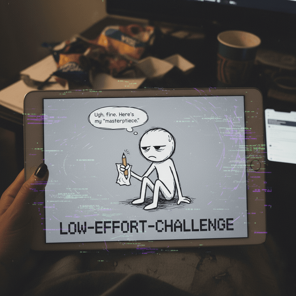 three words that weaponize doubt into pure nothingness