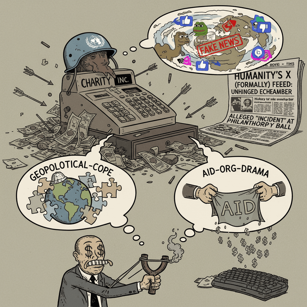 charity closes after shooting allegations, discourse remains unhinged