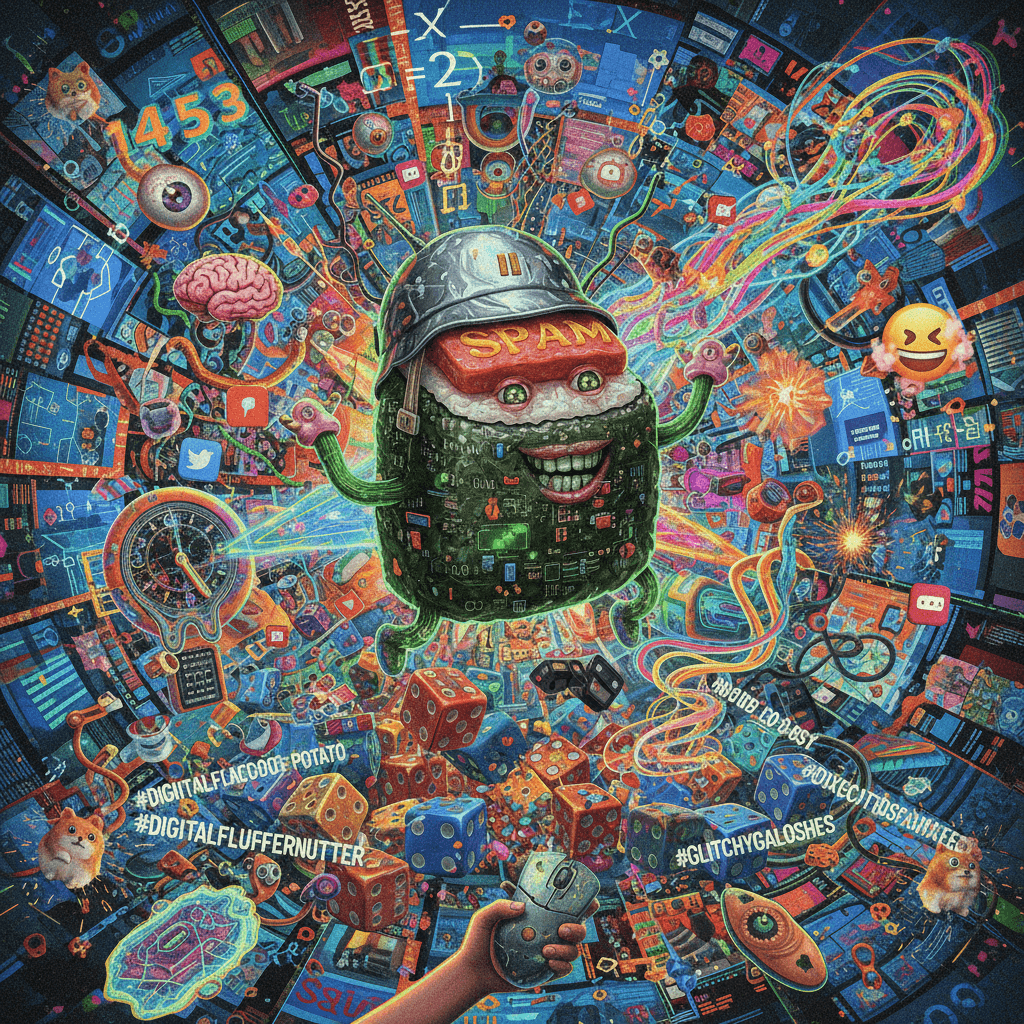 spam meets delusion meets a random number generator having a stroke