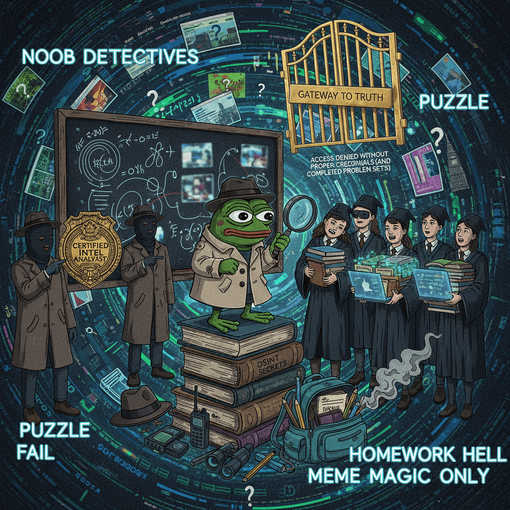 everyone's an investigator until the homework starts