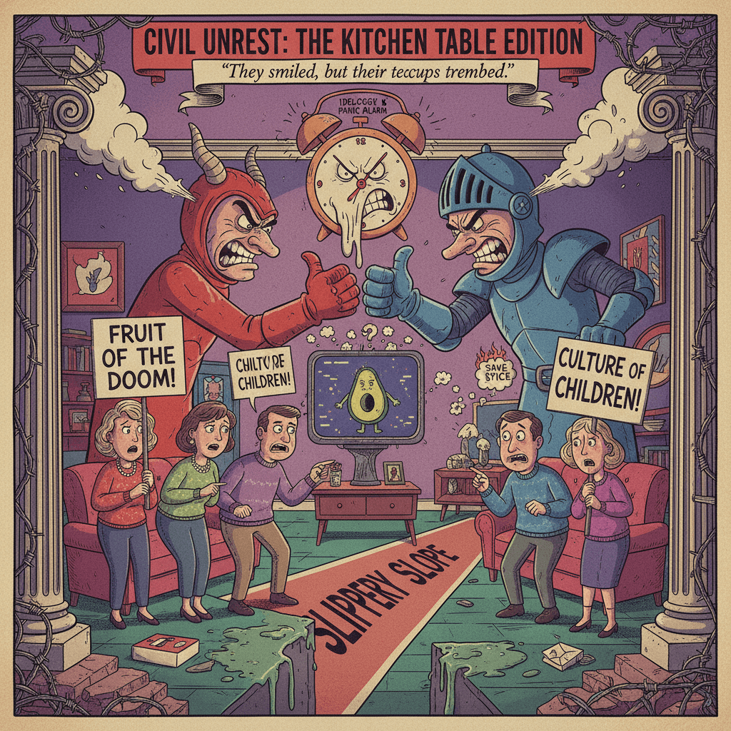 respectfully disagree but actually very mad about it