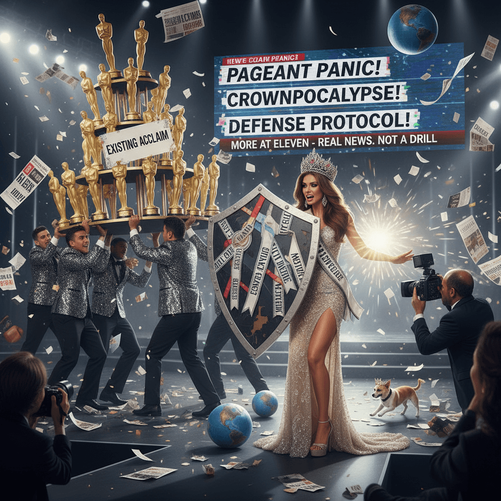 Miss Universe winner forced to defend existing, more at 11