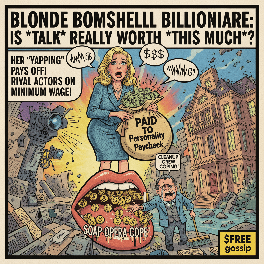 actress shocked she gets paid for her personality