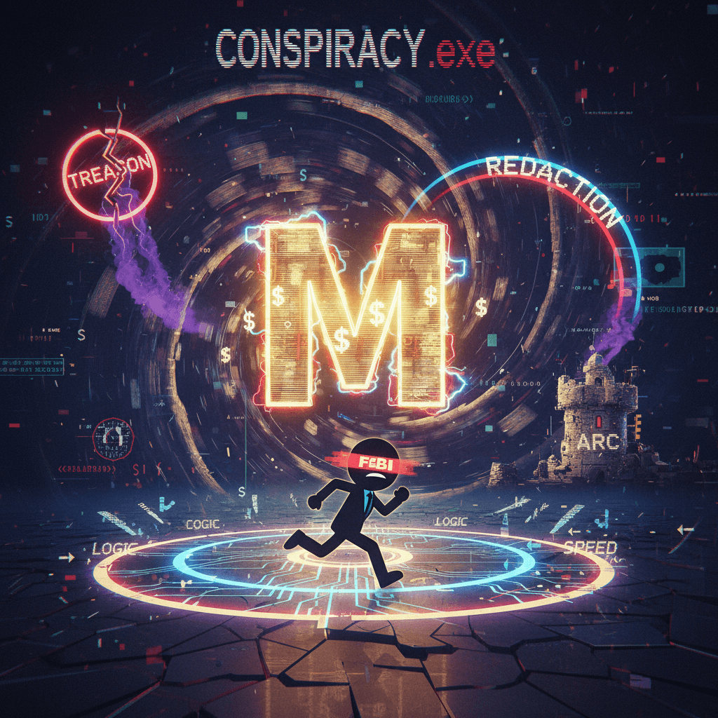 FBI's $1M redaction glow-up somehow equals treason, logic speedrun