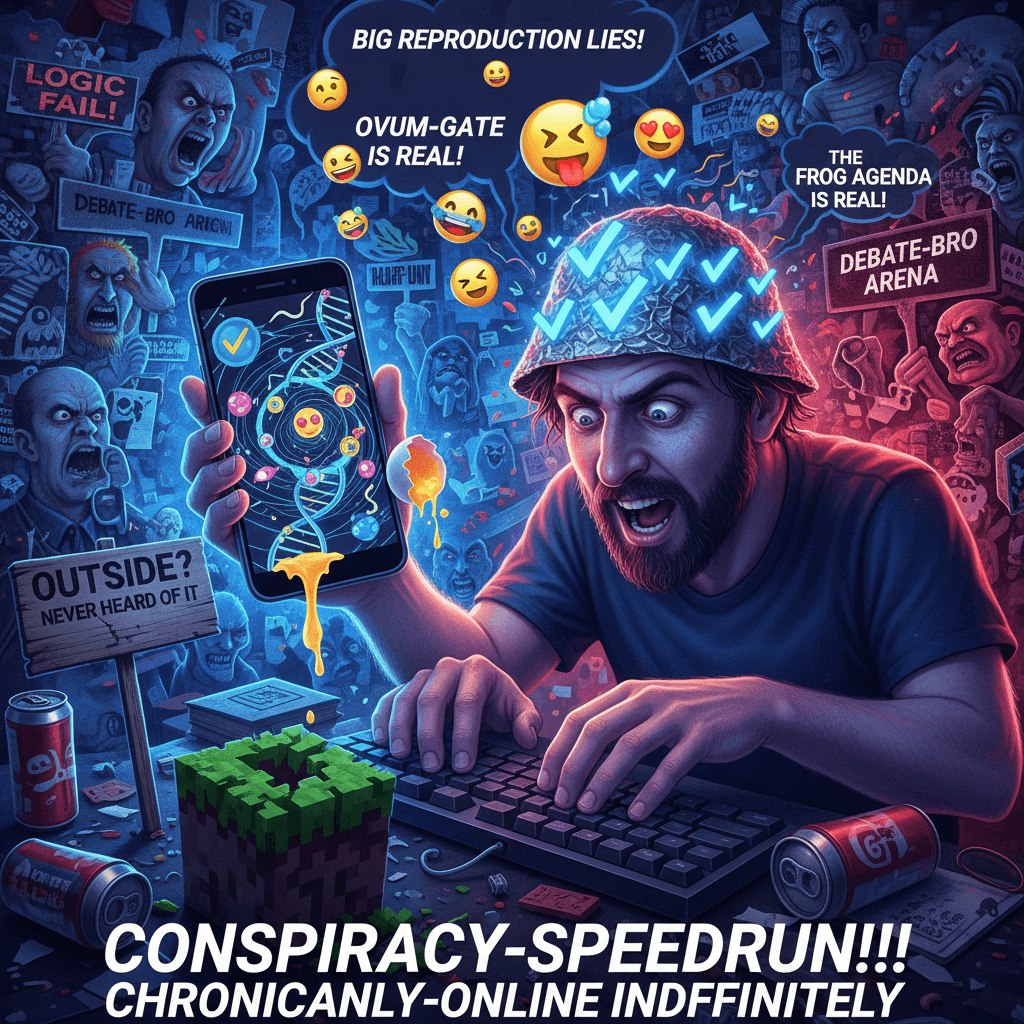 raw egg nationalist discovers reproductive biology, loses mind