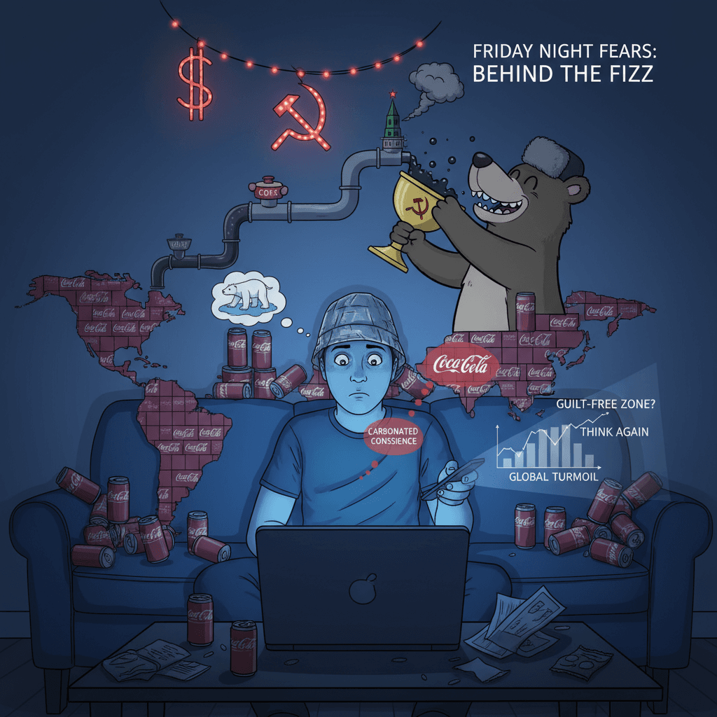 Your coke habit funds Putin, actually