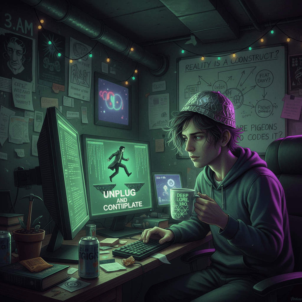 bro discovered matrix at 3am, ground-breaking stuff