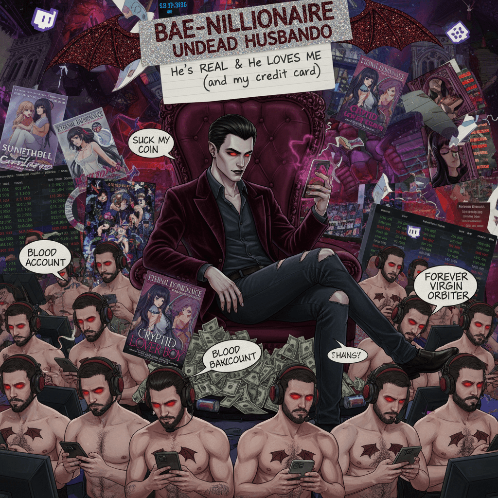 immortal ceo vampire boyfriend era: where delusion meets literary horrors