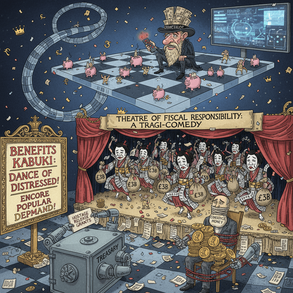 Chancellor plays 4D chess, rebels win £3B in conscience money