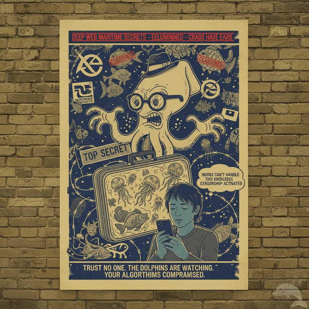 gatekeeping sea life like it's classified government intel