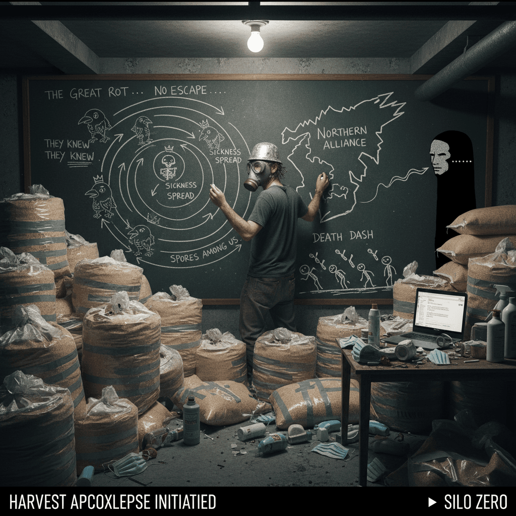 northern grain cartel confirmed, corpses = disease speedrun, says guy trailing off ominously